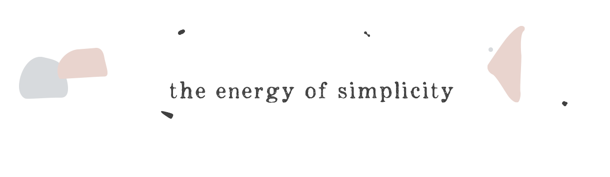 the energy of simplicity